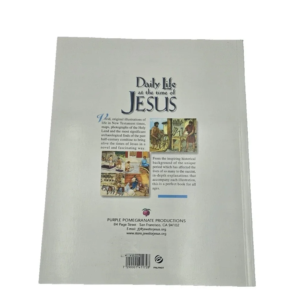 Daily Life at the Time of Jesus Book Miriam Feinberg Vamosh Biblical History
